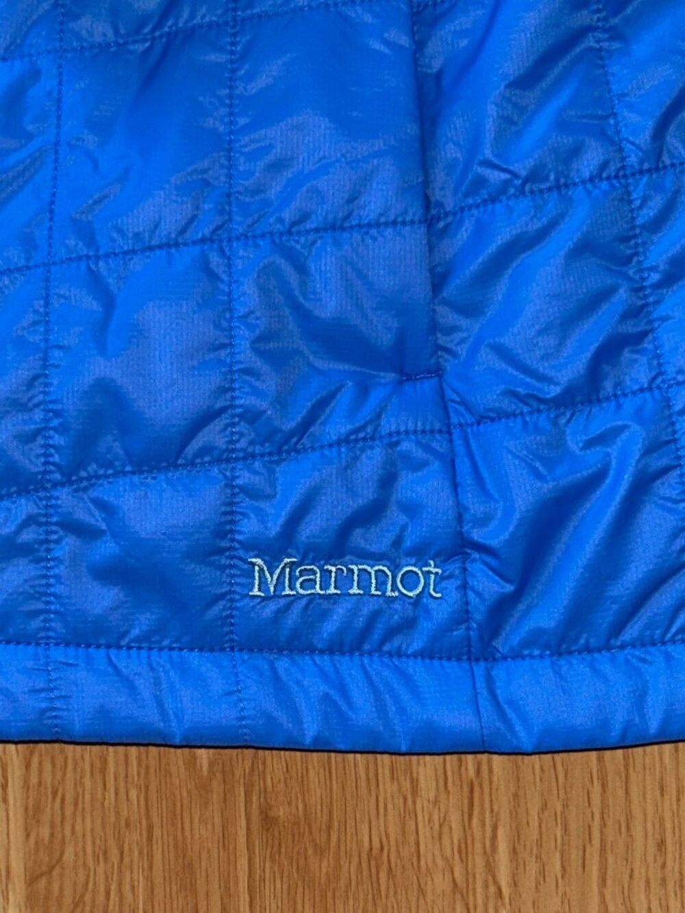 Marmot Calen Women’s XL Blue PrimaLoft Quilted Jacket – New With Tags - Picture 4 of 8